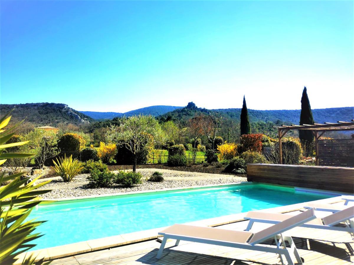 Roulotte De La Villa Font Vive - Tout Equipee, Tout Confort, Situation Ideale Sud Ardeche Grospierres Luaran gambar